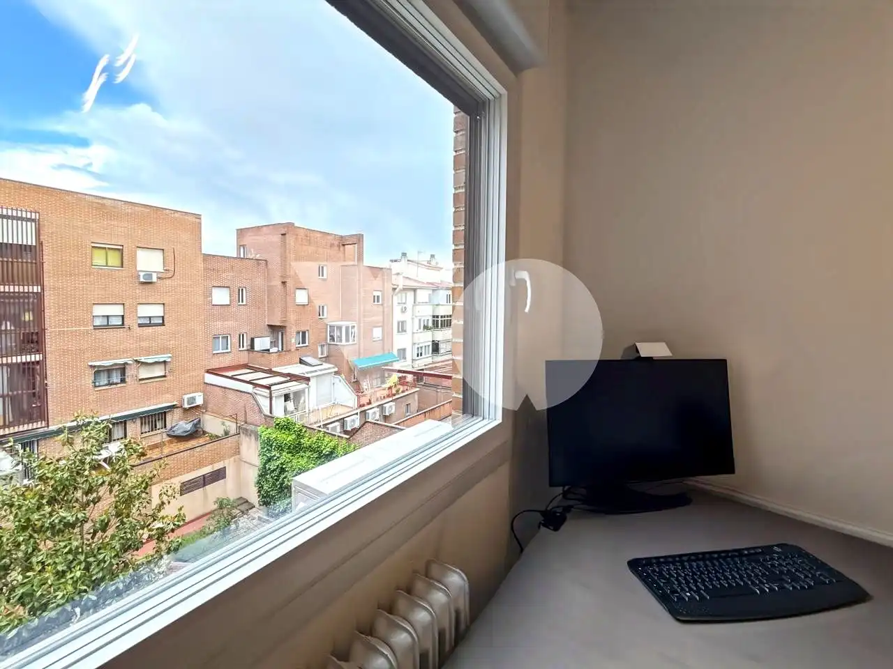 Balcony of Flat for sale in Madrid  with Air Conditioner, Heating and Terrace