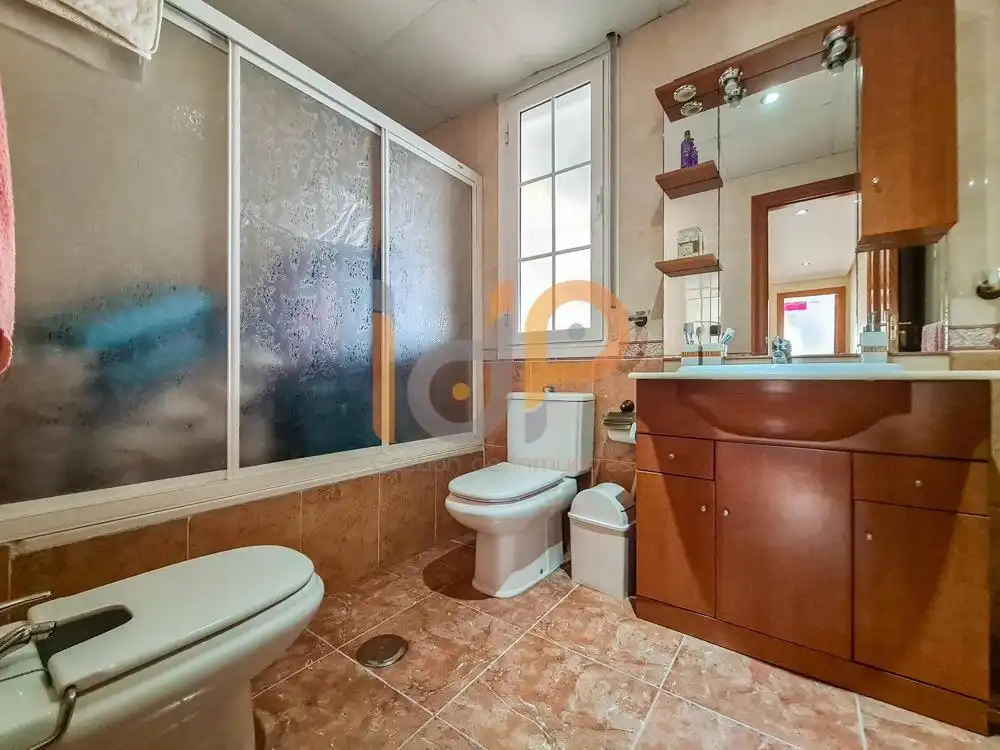 Baño de Dúplex en venta en Huércal-Overa con Aire acondicionado, Calefacción y Terraza