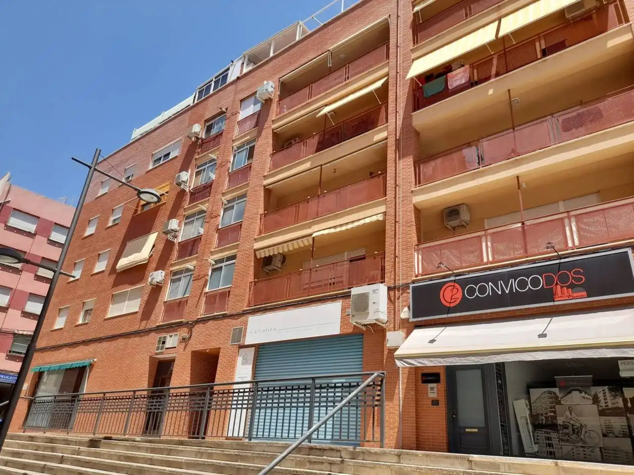 Vista exterior de Pis en venda en Ibi amb Aire condicionat, Calefacció i Balcó