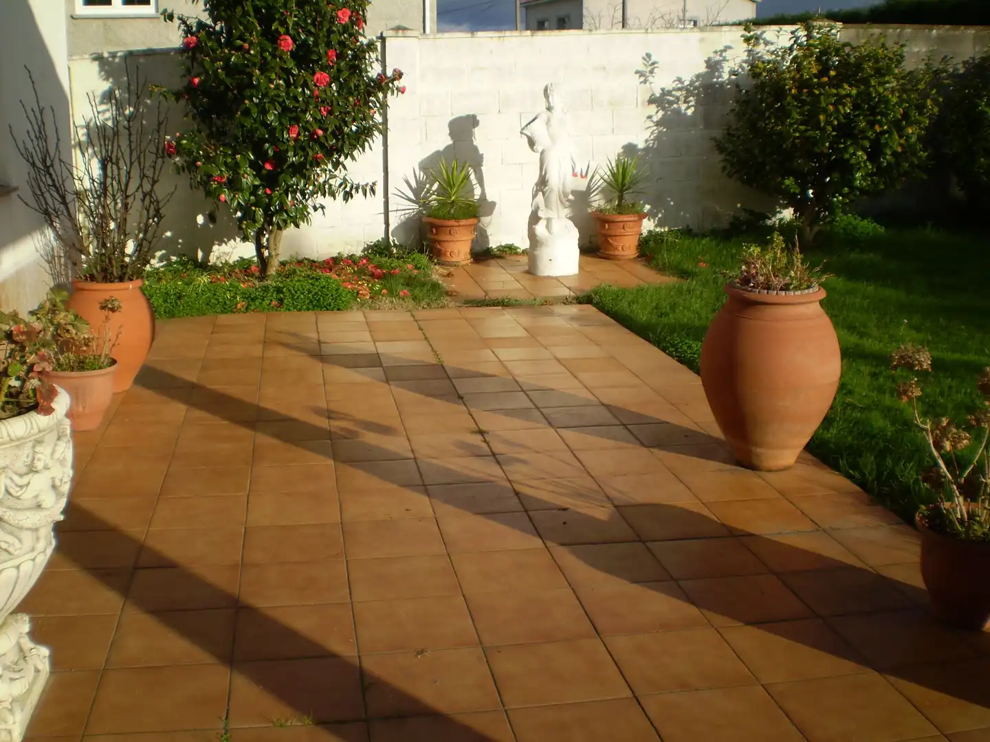 Terrace of Houses for rent in Mugardos  with Heating, Private garden and Parquet flooring