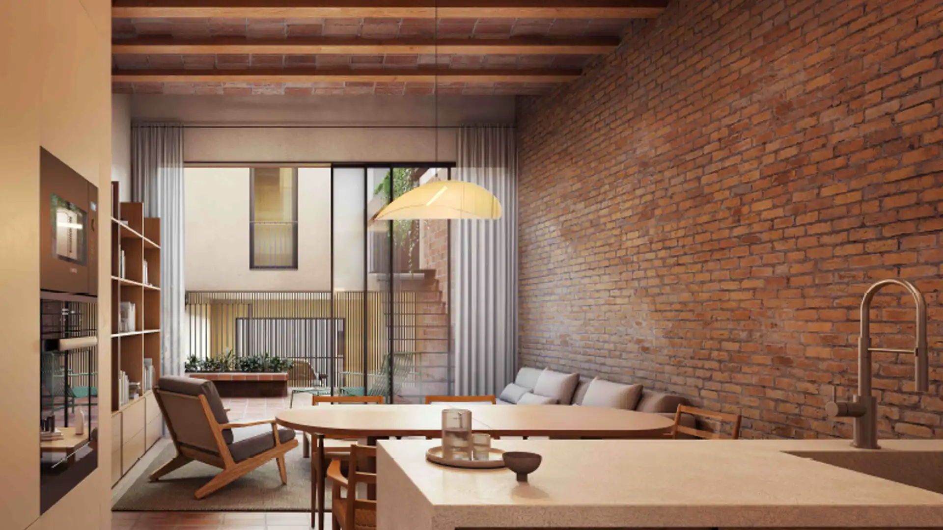 Sala d'estar de Casa o xalet en venda en Sant Cugat del Vallès amb Aire condicionat, Calefacció i Jardí privat