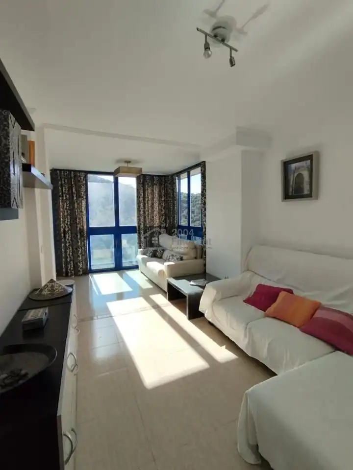 Sala d'estar de Àtic en venda en Villajoyosa / La Vila Joiosa amb Aire condicionat, Calefacció i Terrassa