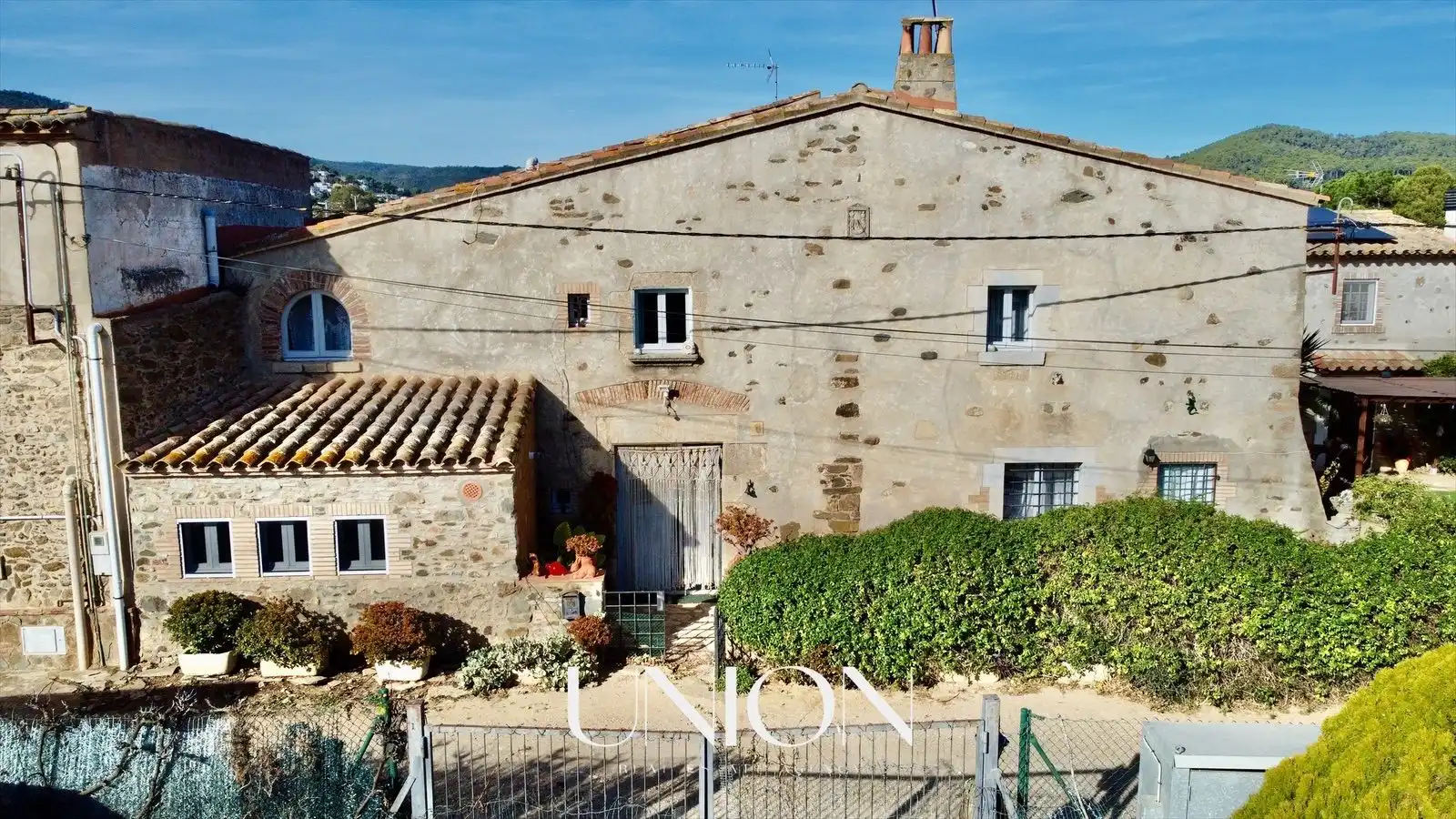 Vista exterior de Finca rústica en venta en Vall-llobrega con Calefacción, Jardín privado y Terraza