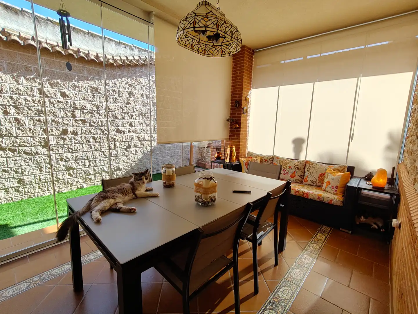 Terrassa de Casa o xalet en venda en Herencia amb Aire condicionat, Calefacció i Piscina