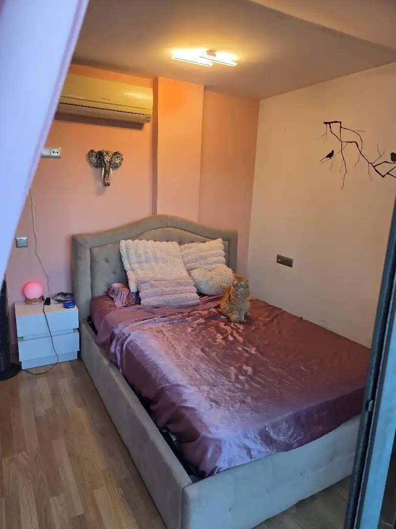 Schlafzimmer von Maisonette zum Verkauf in Sabadell mit Klimaanlage, Heizung und Parkett