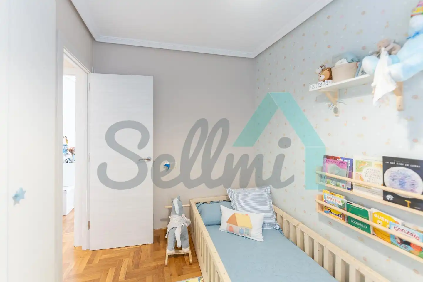Schlafzimmer von Wohnung zum Verkauf in Oviedo  mit Heizung, Parkett und Terrasse
