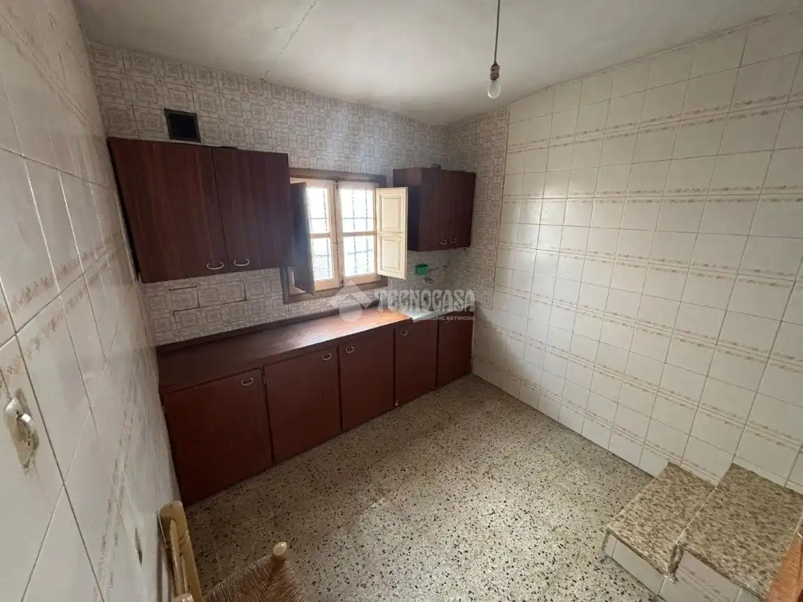 Cocina de Casa adosada en venta en Málaga