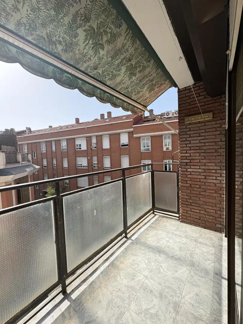 Terrasse von Wohnung zur Miete in Madrid mit Klimaanlage, Heizung und Parkett