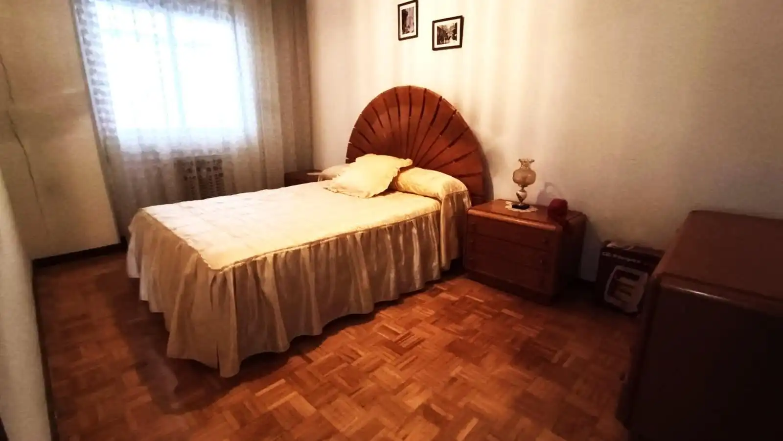 Bedroom of Flat for sale in Zamora Capital   with Heating, Parquet flooring and Terrace