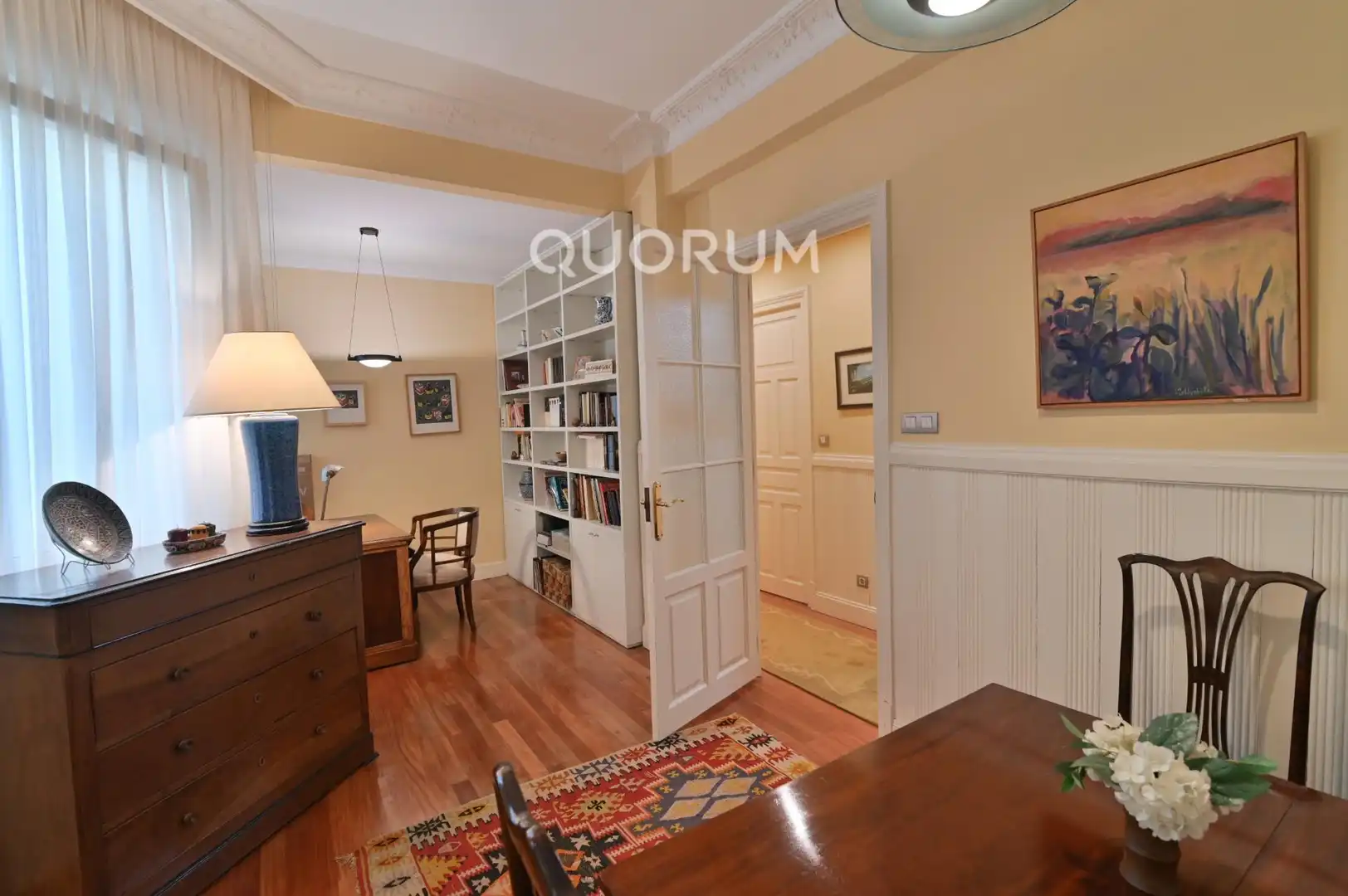 Living room of Flat for rent in Indautxu