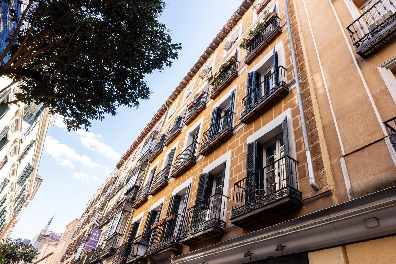 Außenansicht von Dachboden zur Miete in Madrid mit Klimaanlage, Heizung und Terrasse