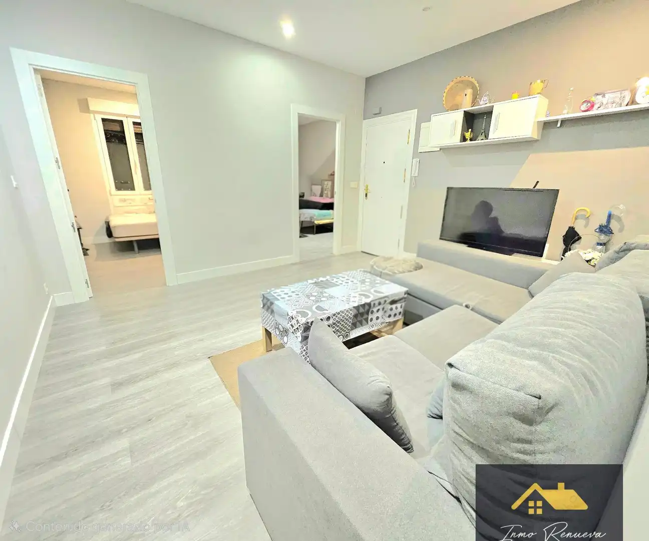 Sala de estar de Piso en venta en Centro - Albiz - Markonzaga