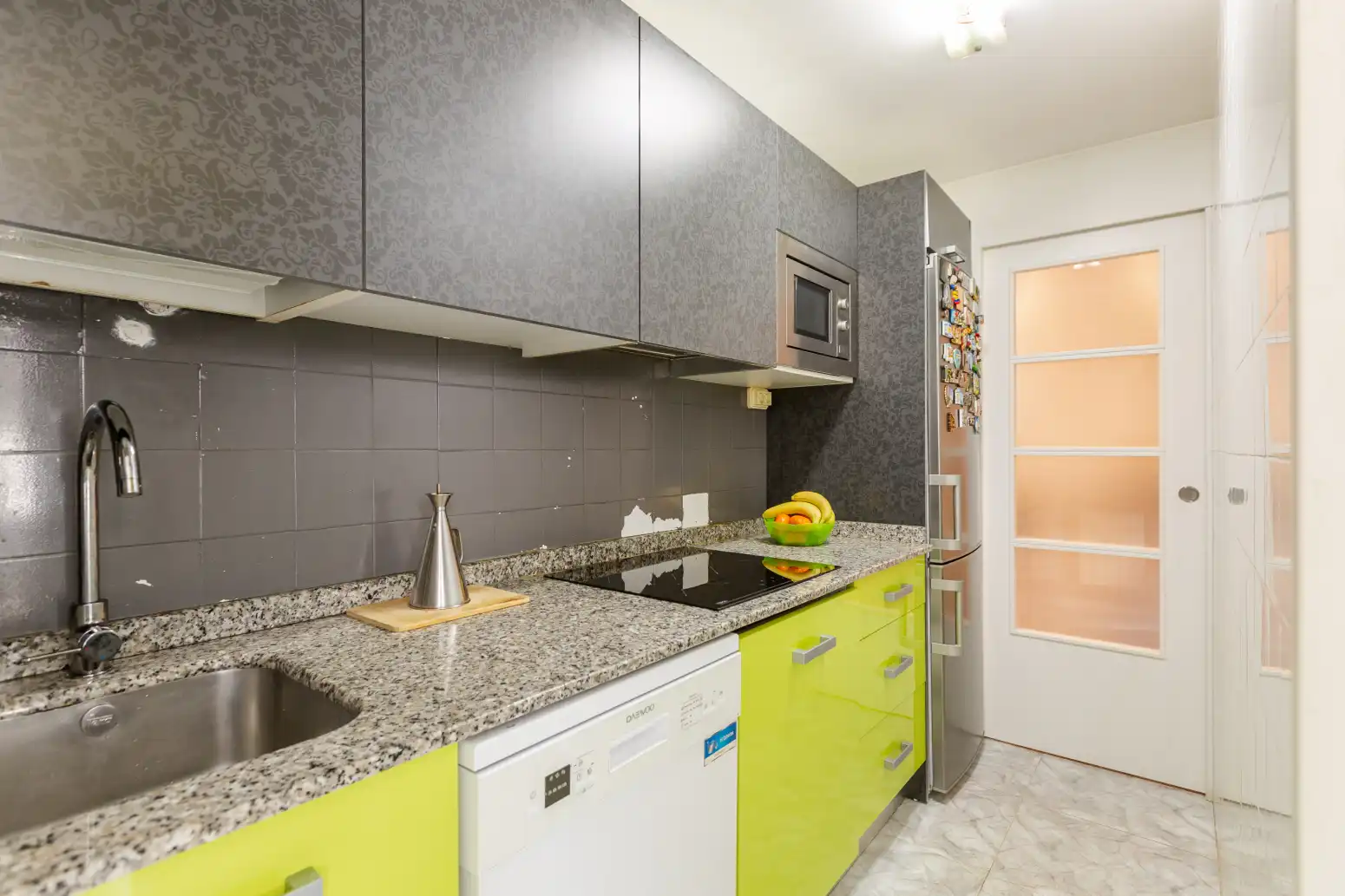 Kitchen of Flat for sale in  Pamplona / Iruña  with Heating, Parquet flooring and Balcony