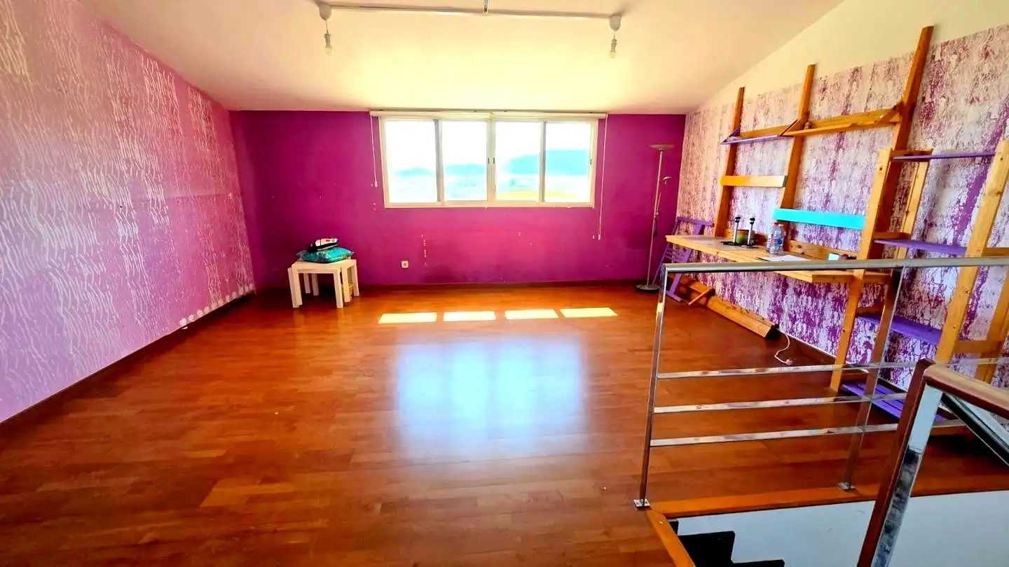 Sala d'estar de Casa adosada en venda en Bellreguard amb Aire condicionat, Terrassa i Traster
