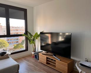 Living room of Flat for sale in Málaga Capital  with Air Conditioner and Storage room