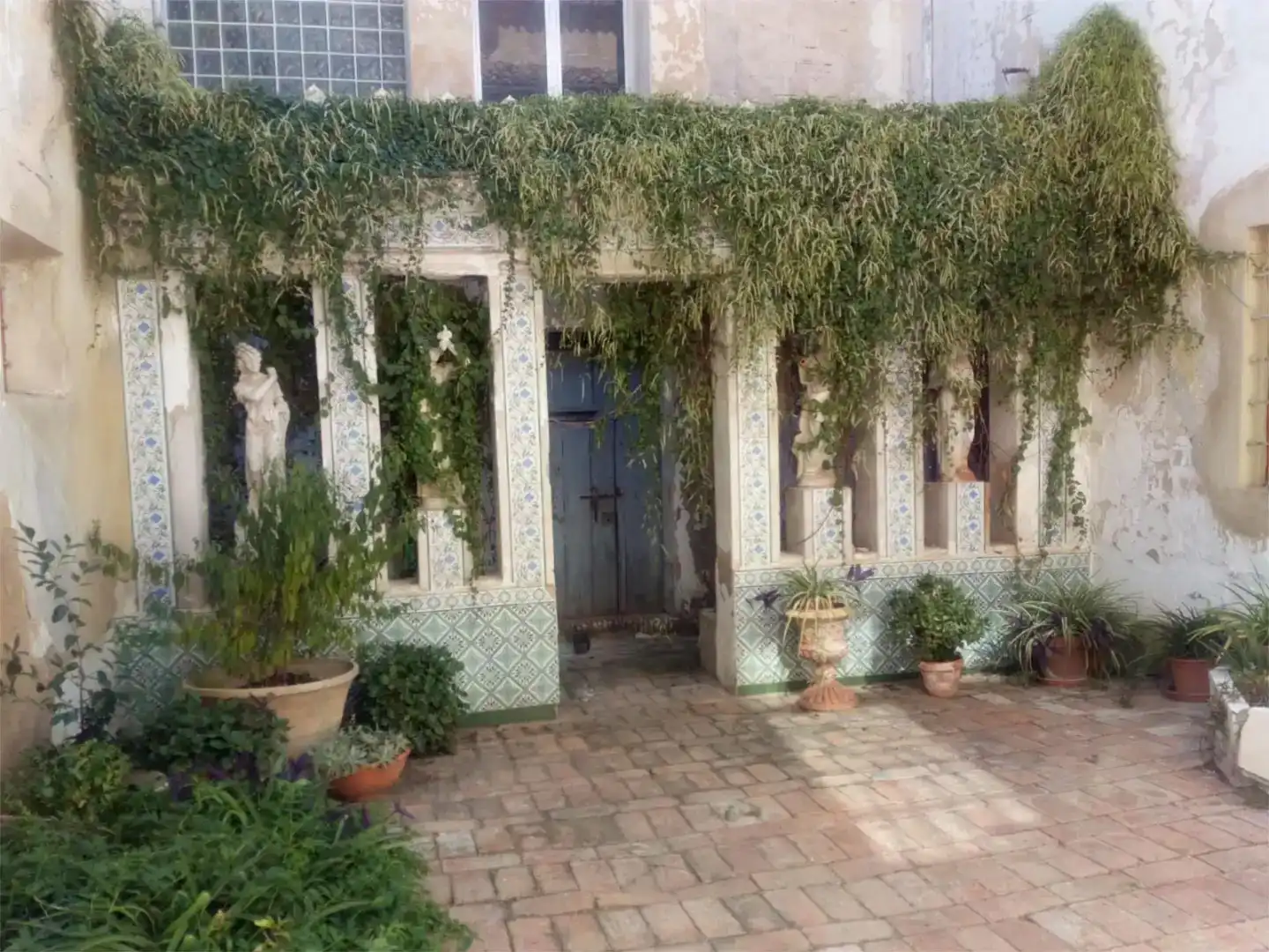 Jardí de Finca rústica en venda en La Font de la Figuera amb Balcó