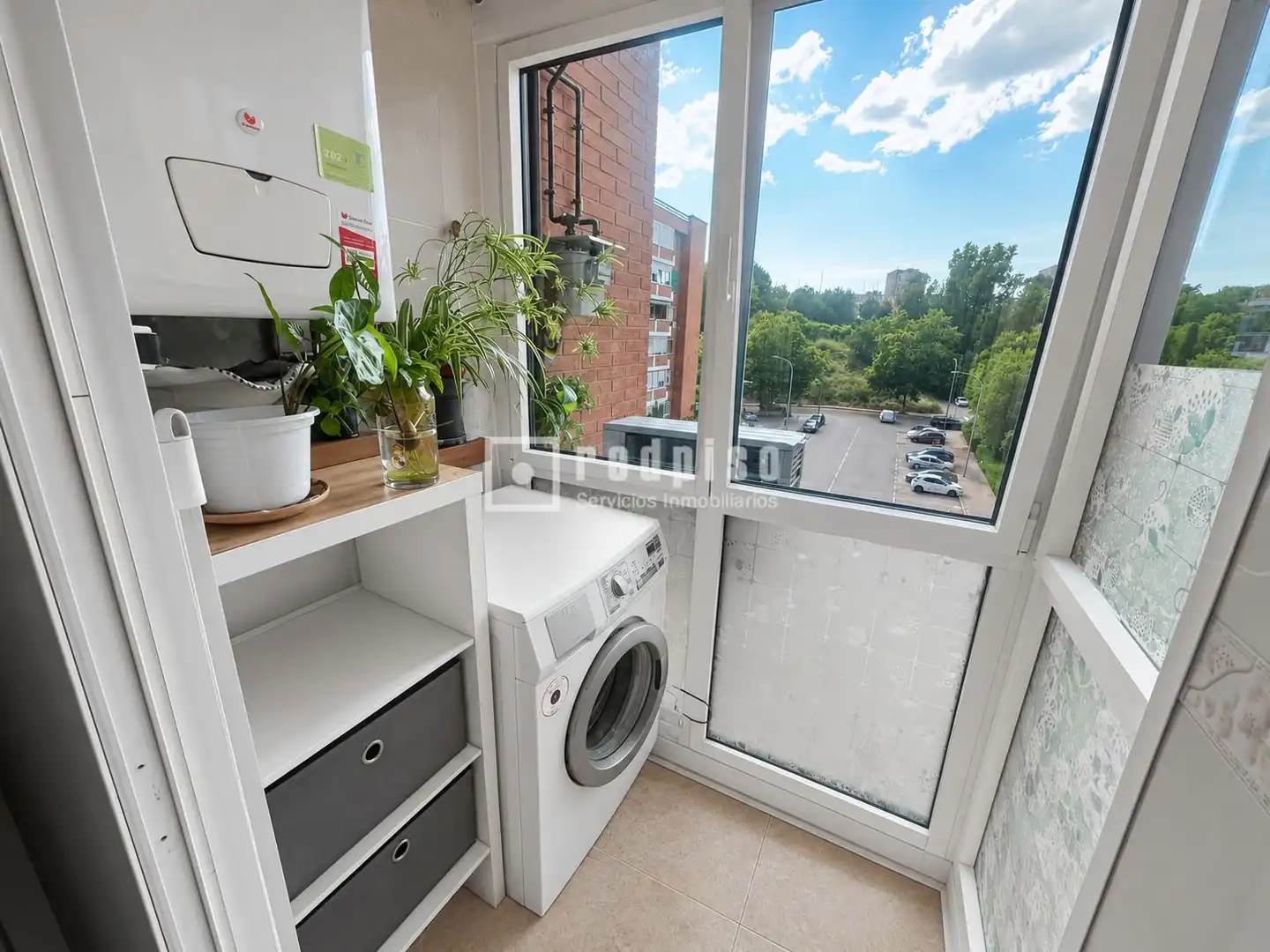 Terrasse von Wohnung zum Verkauf in Madrid mit Klimaanlage, Heizung und Abstellraum