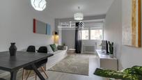 Living room of Flat for sale in Salamanca Capital  with Heating, Terrace and Furnished