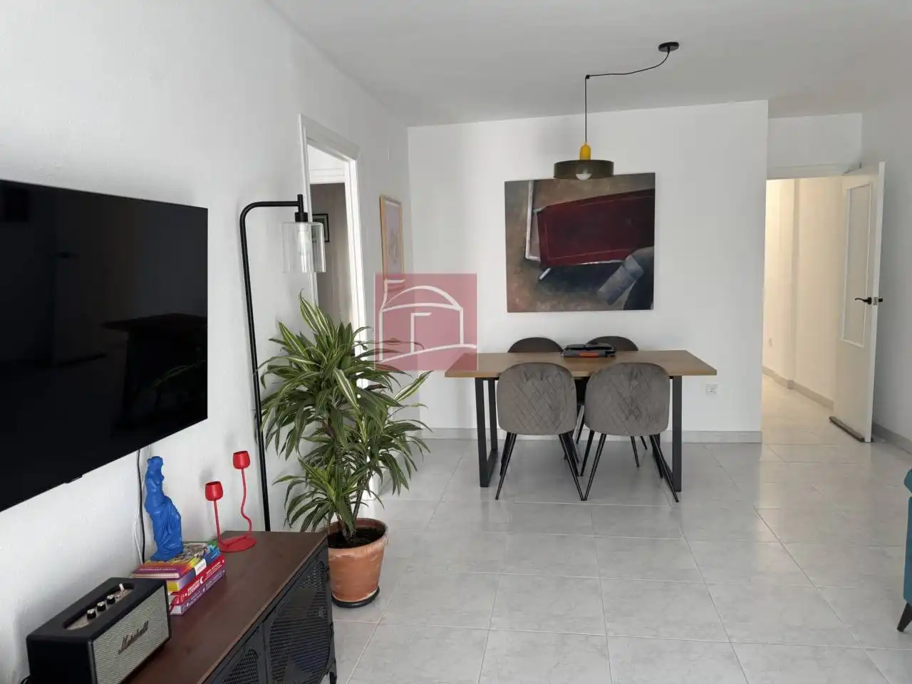 Sala de estar de Piso en venta en Villanueva de la Serena con Aire acondicionado y Balcón