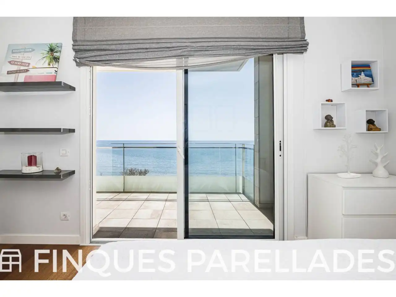Balcony of Attic for sale in Sitges  with Air Conditioner, Heating and Parquet flooring