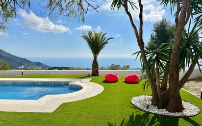 Jardí de Casa o xalet en venda en Mijas amb Aire condicionat, Jardí privat i Piscina