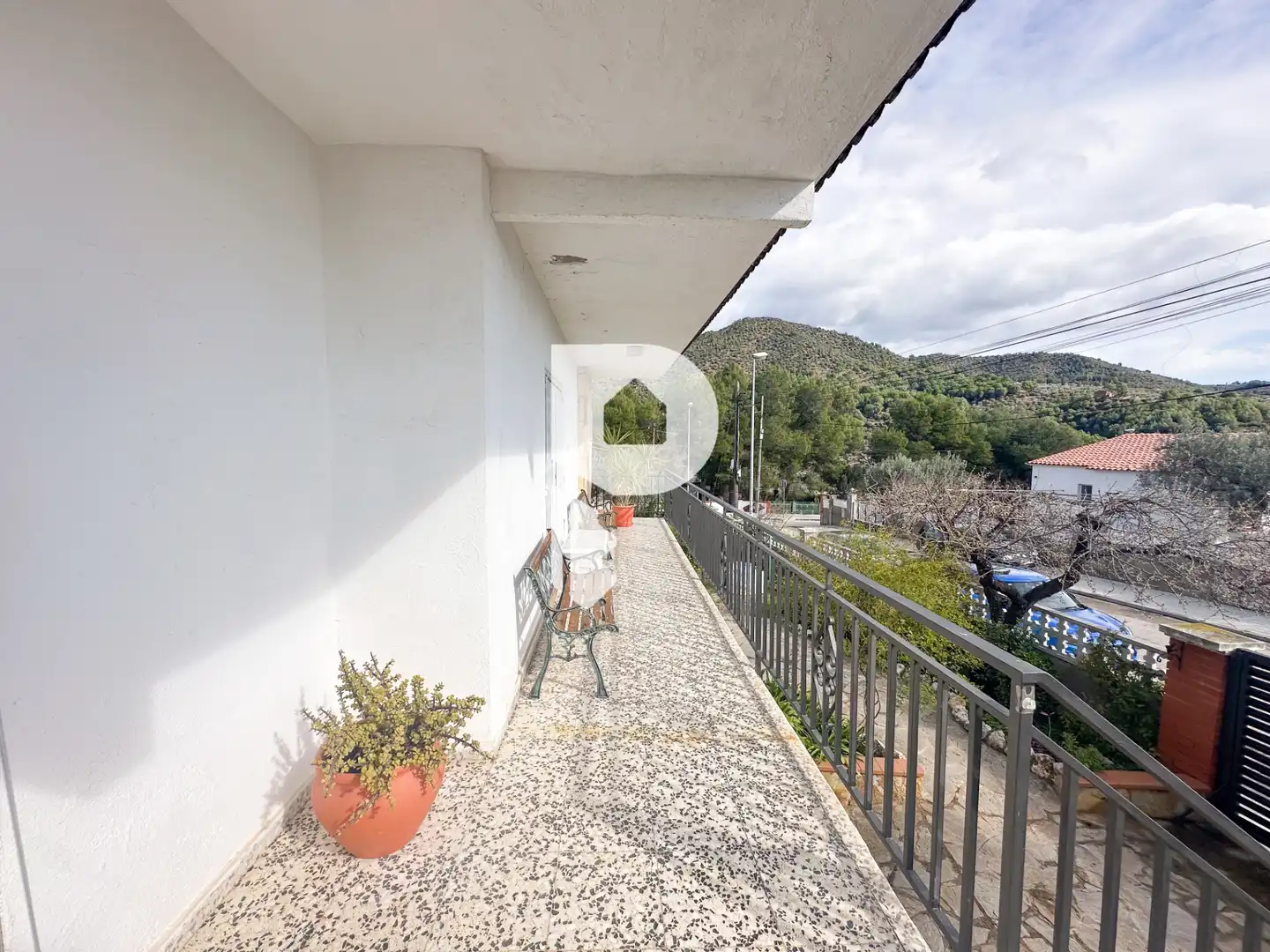 Vista exterior de Casa o xalet en venda en Esparreguera amb Aire condicionat, Calefacció i Jardí privat