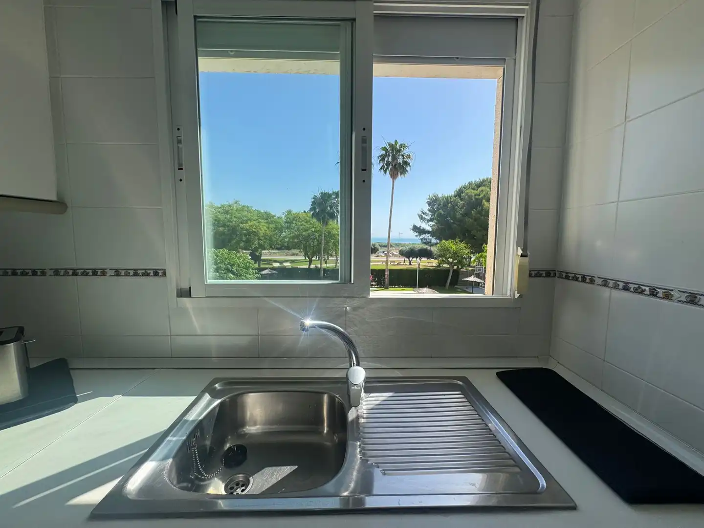 Küche von Wohnungen zur Miete in El Campello mit Klimaanlage, Heizung und Terrasse