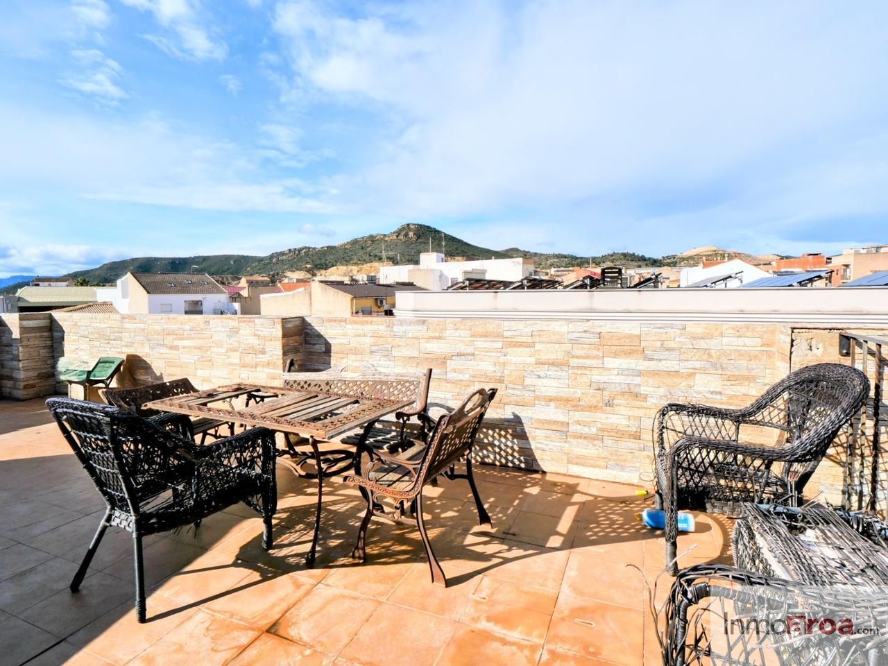 Terrace of Attic for sale in Villar del Arzobispo  with Air Conditioner and Terrace