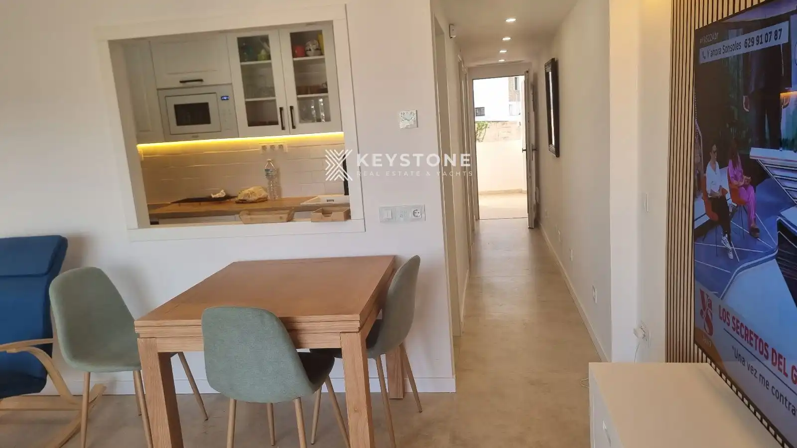 Küche von Wohnung zur Miete in Calvià mit Terrasse, Schwimmbad und Gemeinschaftspool
