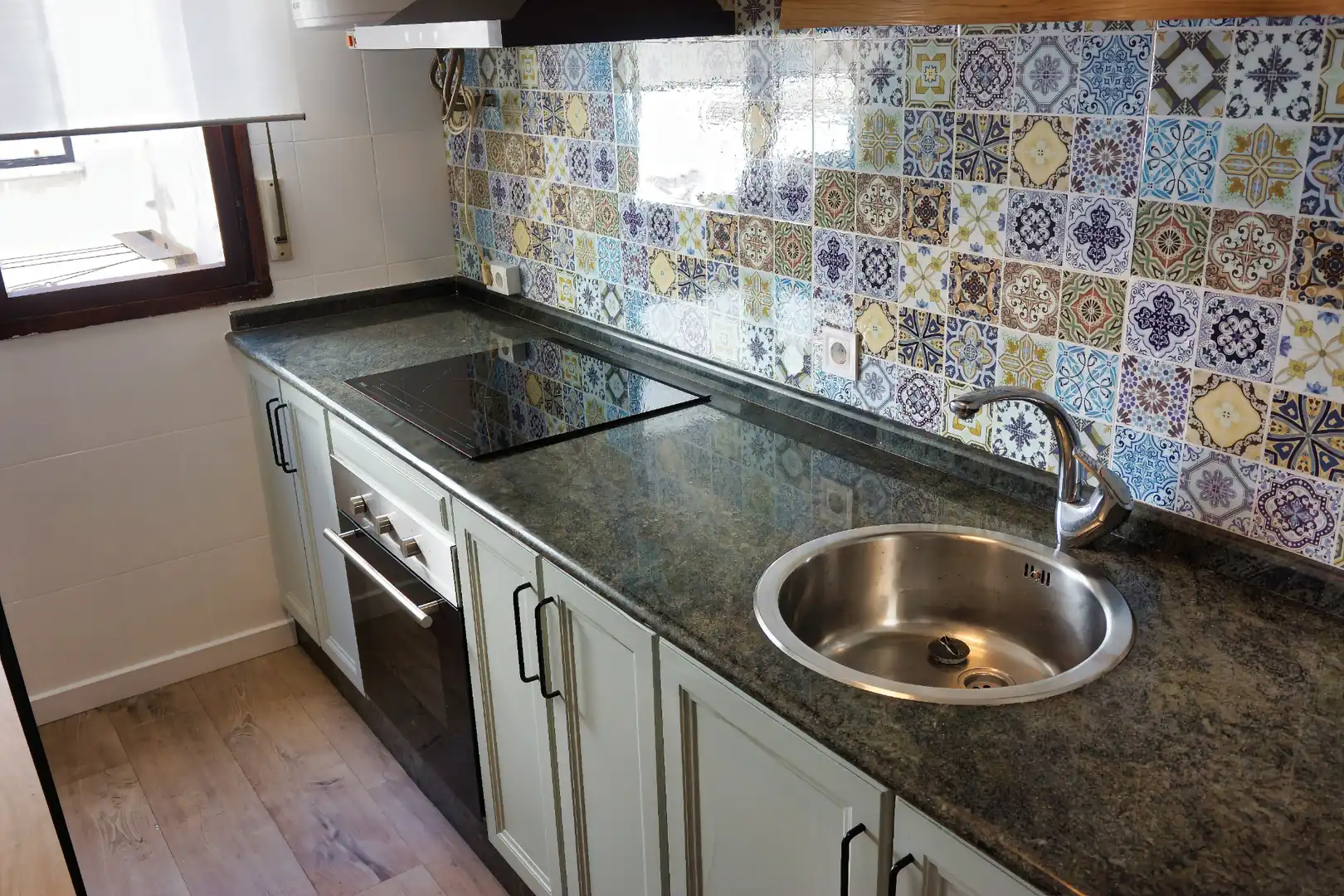 Kitchen of Flat for sale in Corvera de Asturias  with Parquet flooring, Storage room and Furnished