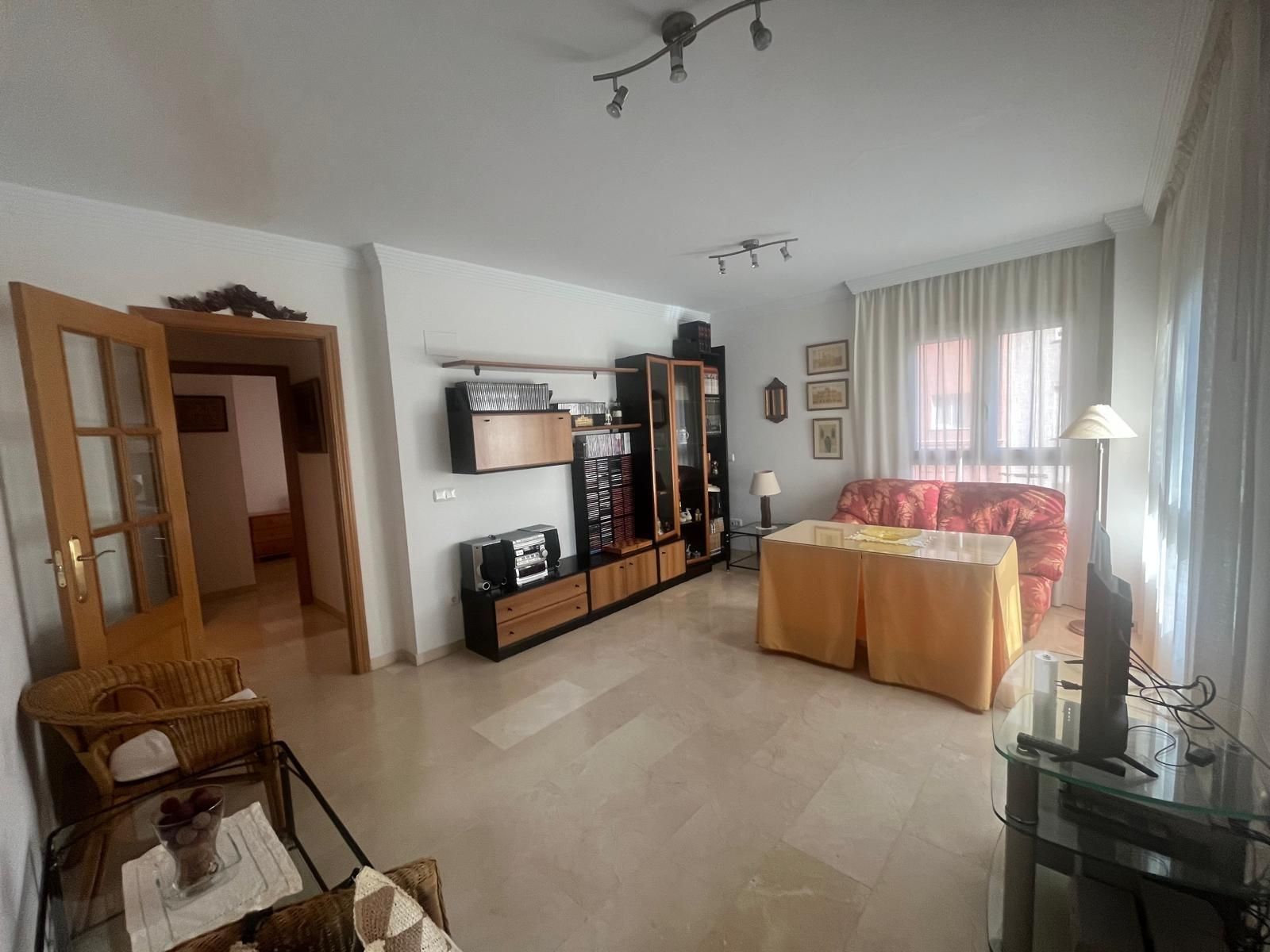 Living room of Flat for sale in Algeciras  with Terrace and Balcony