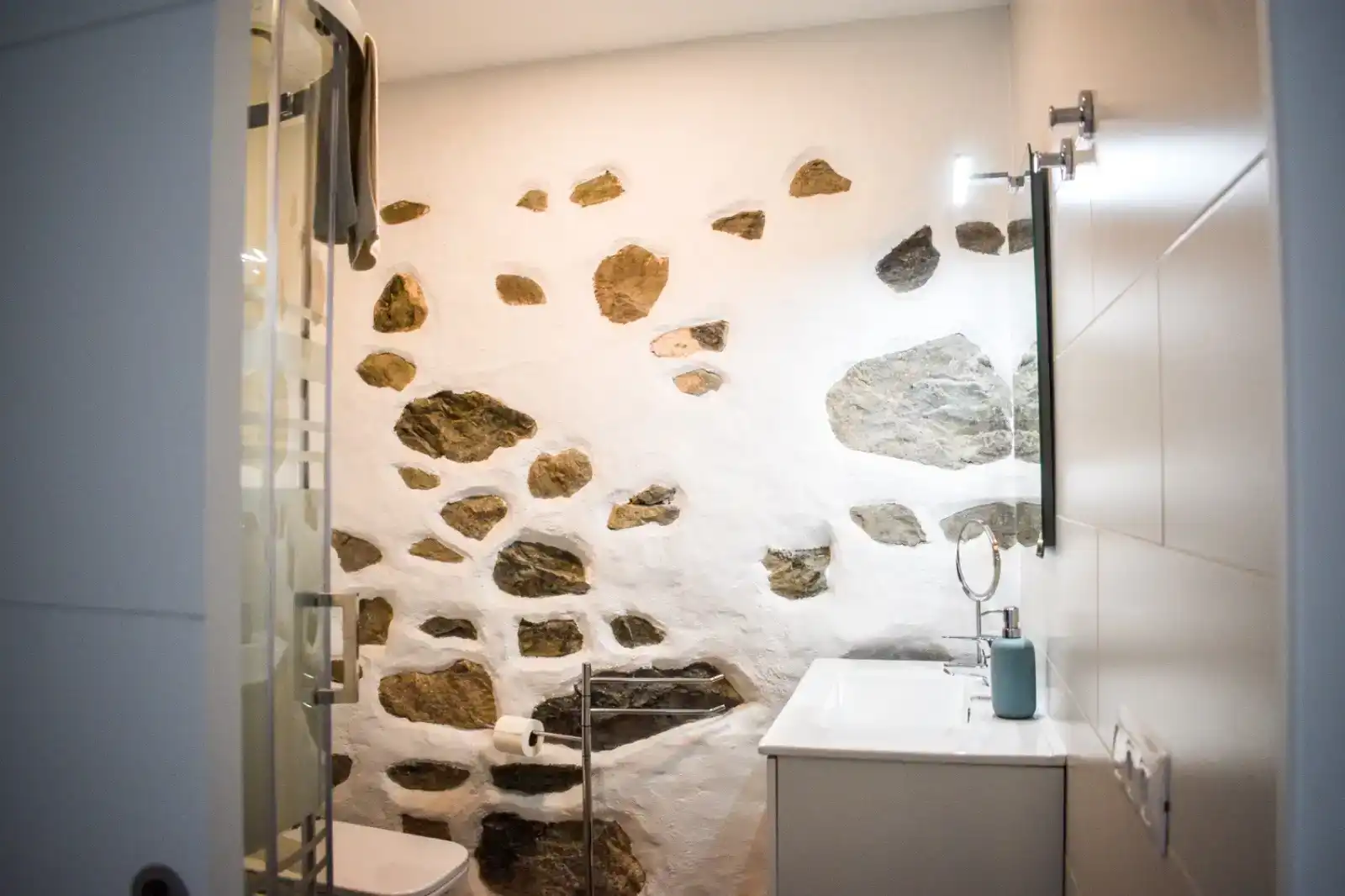 Badezimmer von Wohnungen zur Miete in Agaete mit Möbliert
