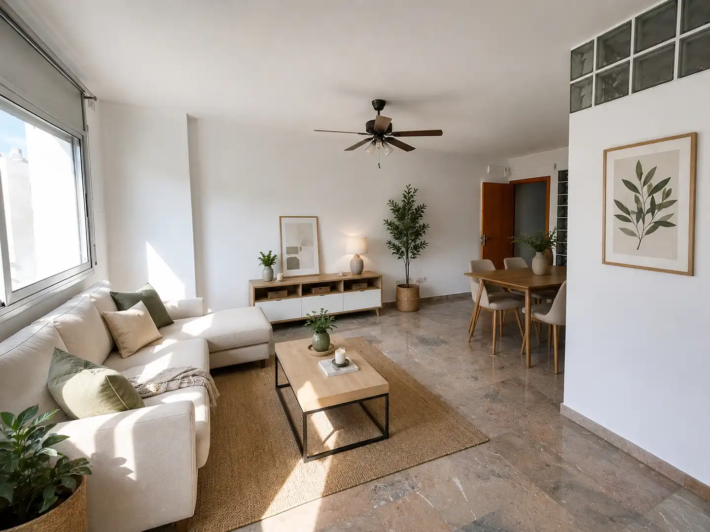 Sala de estar de Piso en venta en Sabadell