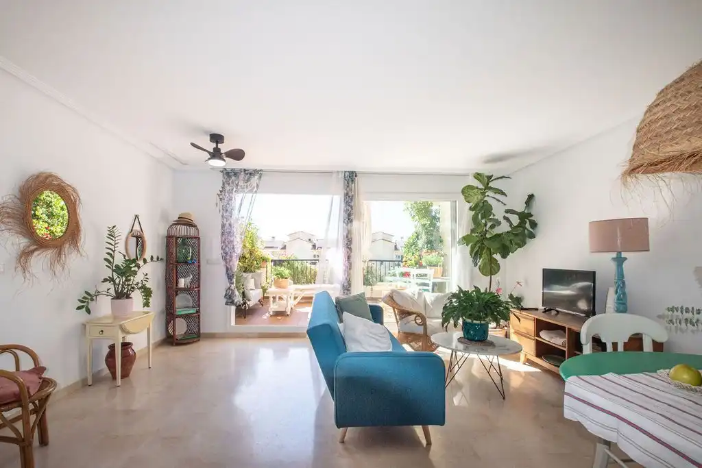 Sala d'estar de Dúplex en venda en Altea amb Aire condicionat, Terrassa i Traster