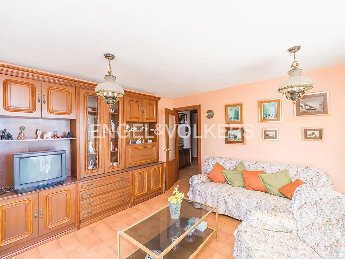 Sala d'estar de Àtic en venda en Alicante / Alacant amb Calefacció i Terrassa