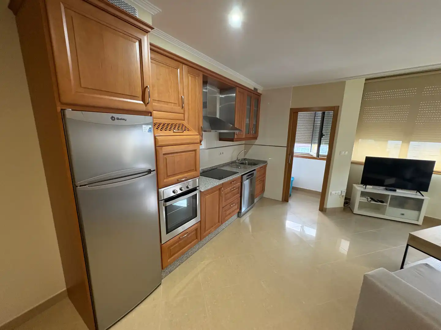 Cocina de Piso de alquiler en Ferrol con Calefacción, Parquet y Amueblado
