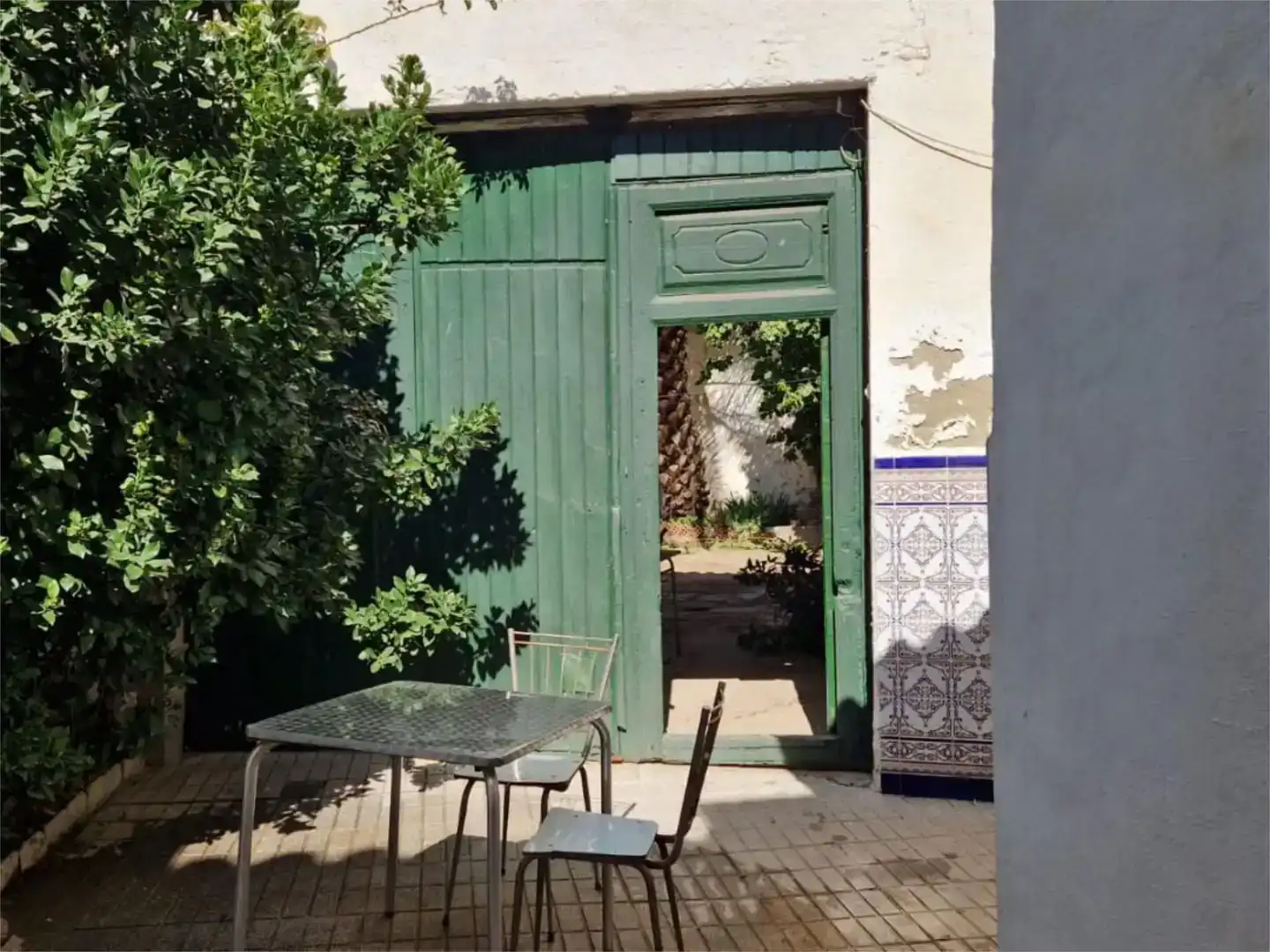 Vista exterior de Pis en venda en Torralba de Calatrava amb Jardí privat, Traster i Moblat