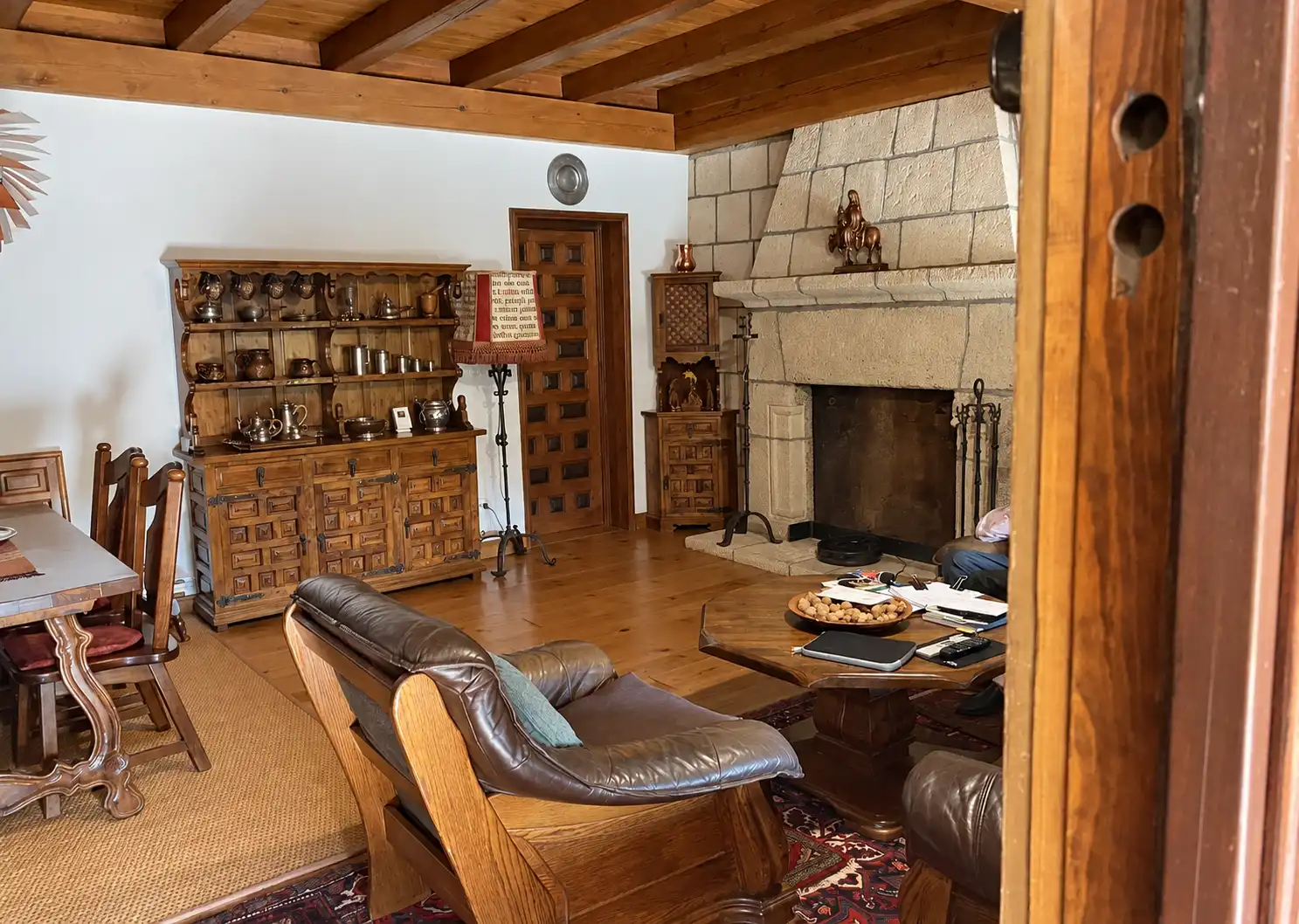 Sala d'estar de Casa o xalet en venda en Fuente Santa