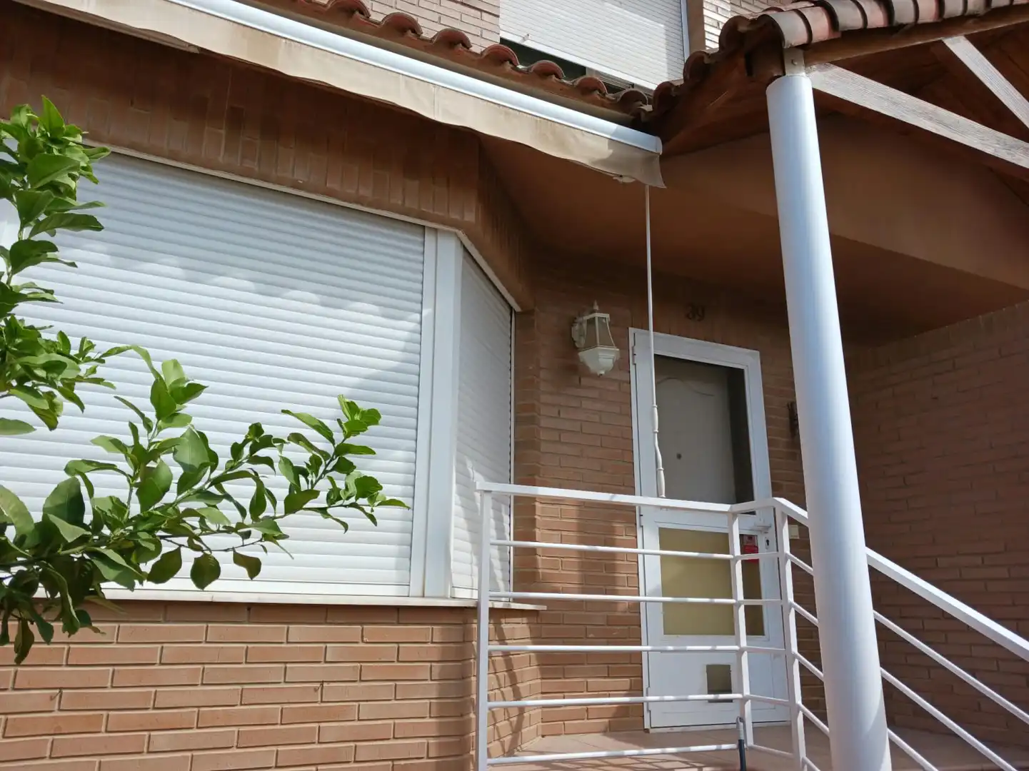 Terraza de Casa adosada en venta en Plaza Xúquer