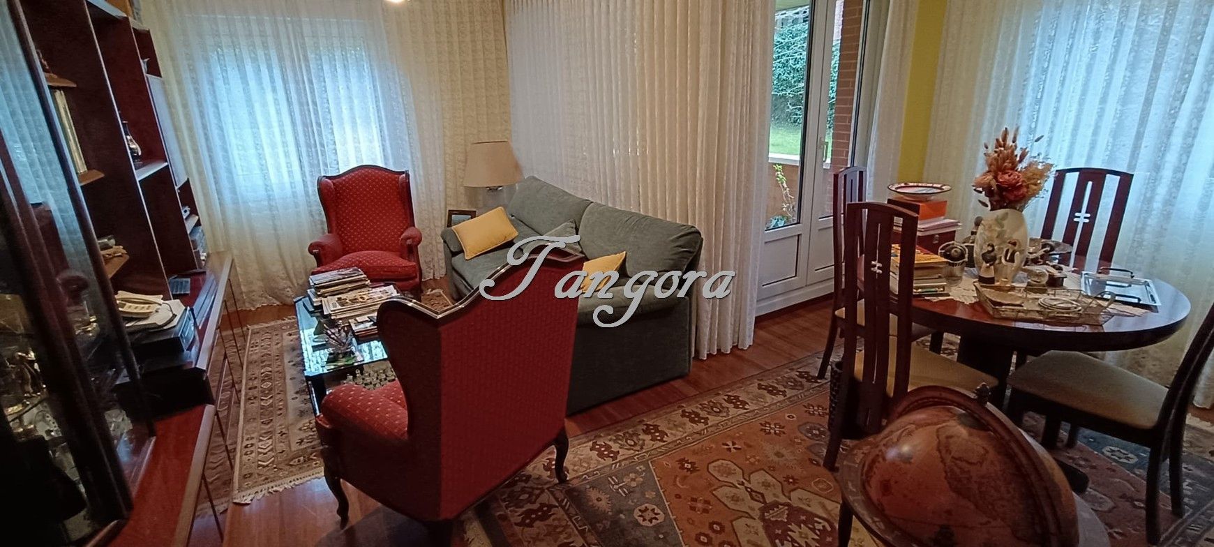 Sala de estar de Piso en venta en Getxo  con Calefacción, Parquet y Terraza