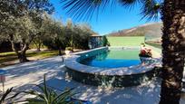 Jardí de Finca rústica en venda en Villar del Arzobispo amb Calefacció, Terrassa i Piscina