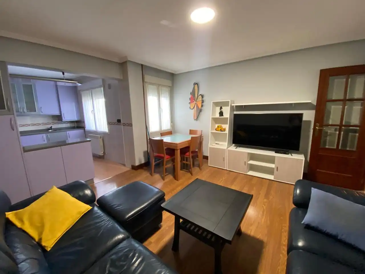 Sala de estar de Piso en venta en Durango con Calefacción, Amueblado y Balcón