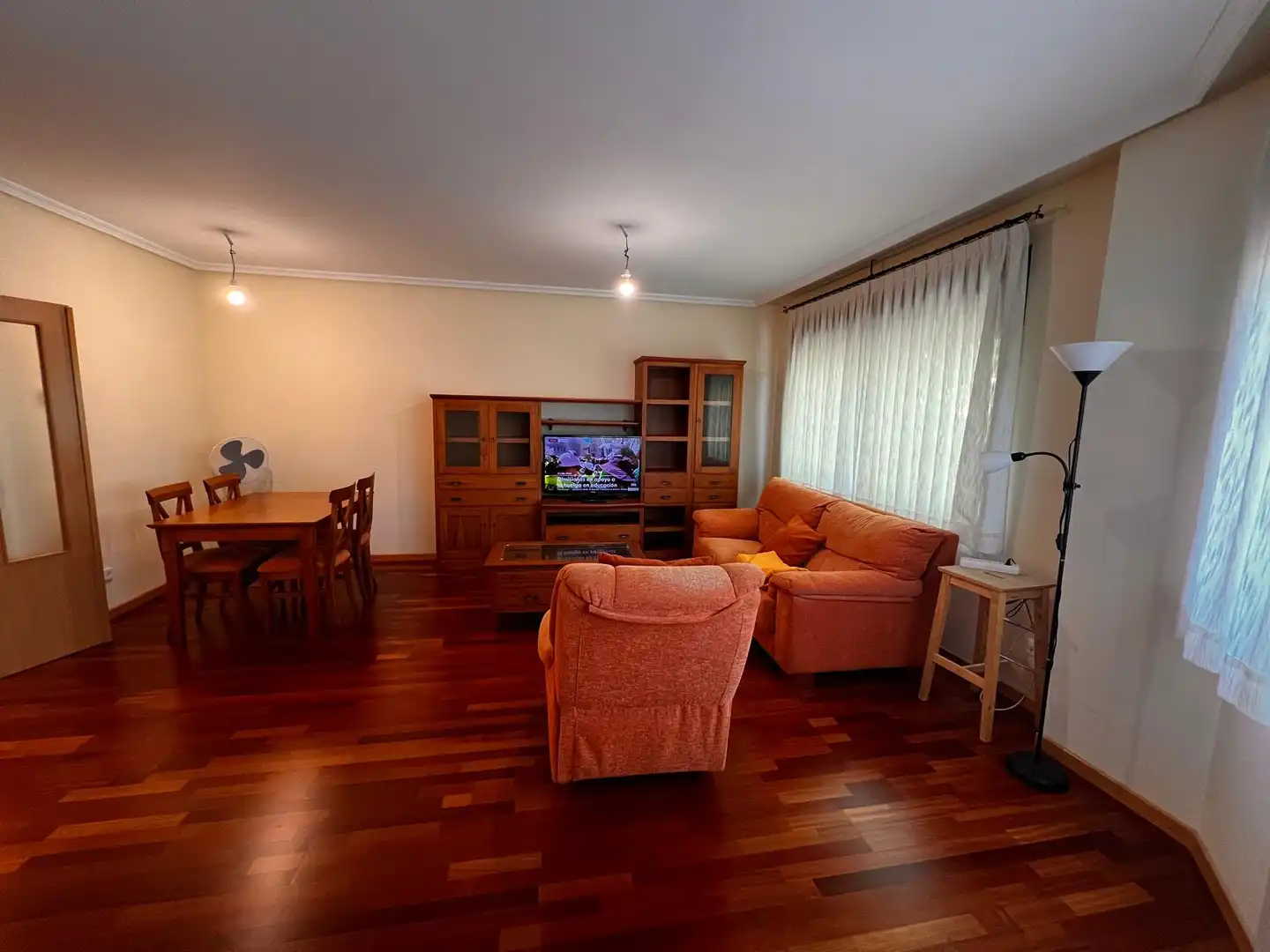 Sala d'estar de Pis de lloguer en Arganda del Rey amb Calefacció, Parquet i Traster