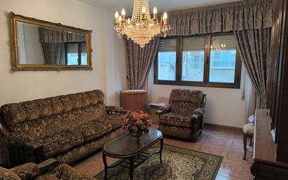 Living room of Flat for sale in  Albacete Capital  with Terrace and Balcony