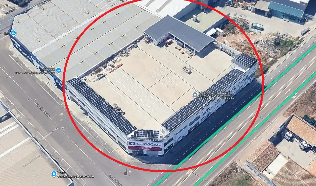 Exterior view of Industrial buildings for sale in Castellón de la Plana / Castelló de la Plana