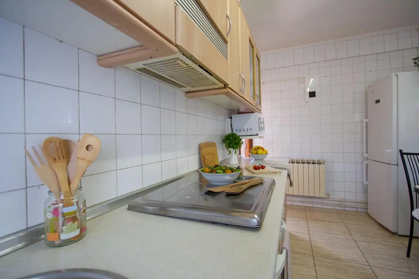 Cocina de Ático en venta en Ansoáin / Antsoain con Calefacción, Terraza y Amueblado