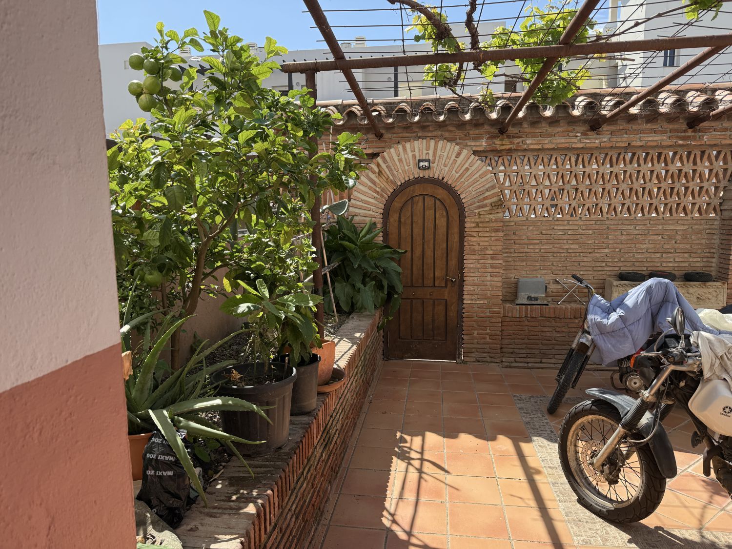 Garden of Single-family semi-detached for sale in Estepona  with Terrace and Storage room