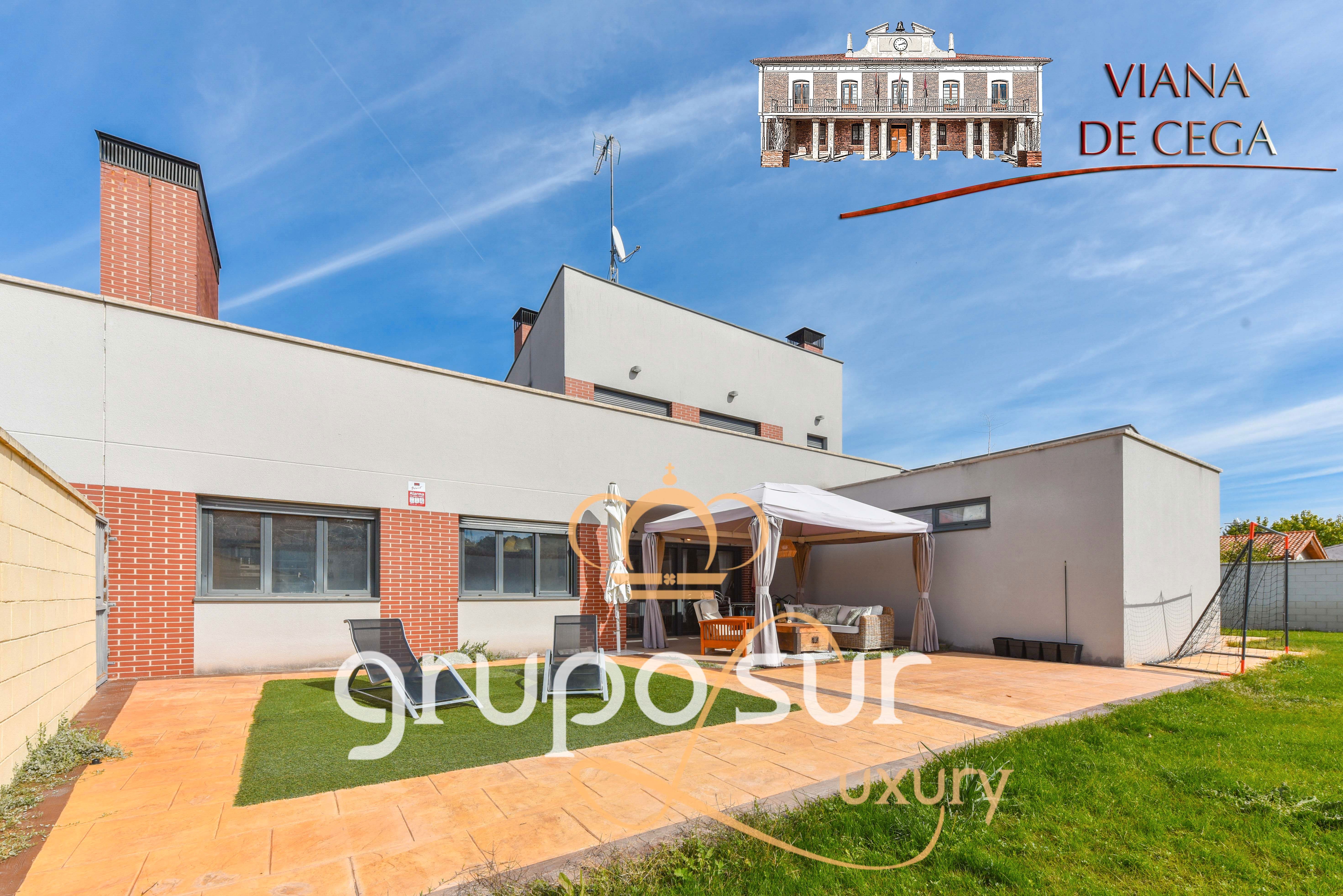 Exterior view of House or chalet for sale in Viana de Cega  with Heating, Private garden and Terrace