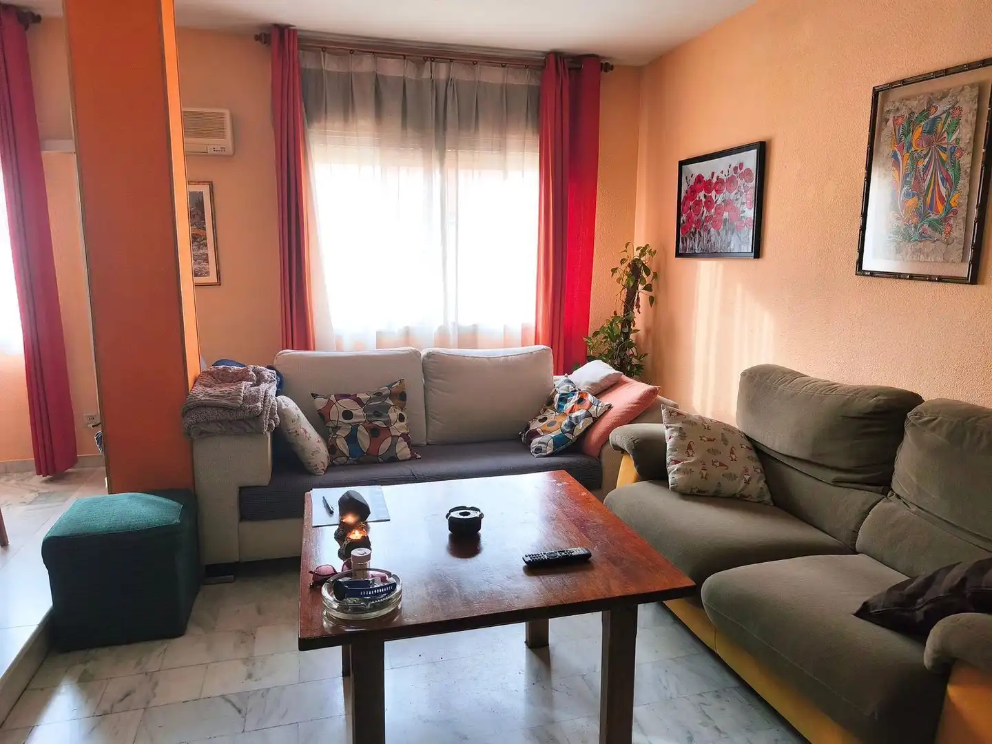 Sala d'estar de Dúplex en venda en Ciudad Real amb Aire condicionat