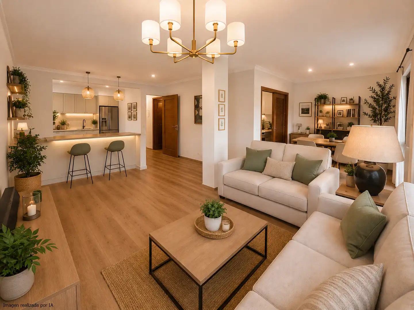 Sala de estar de Piso en venta en Leganés con Calefacción y Balcón